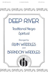 Deep River SATB choral sheet music cover